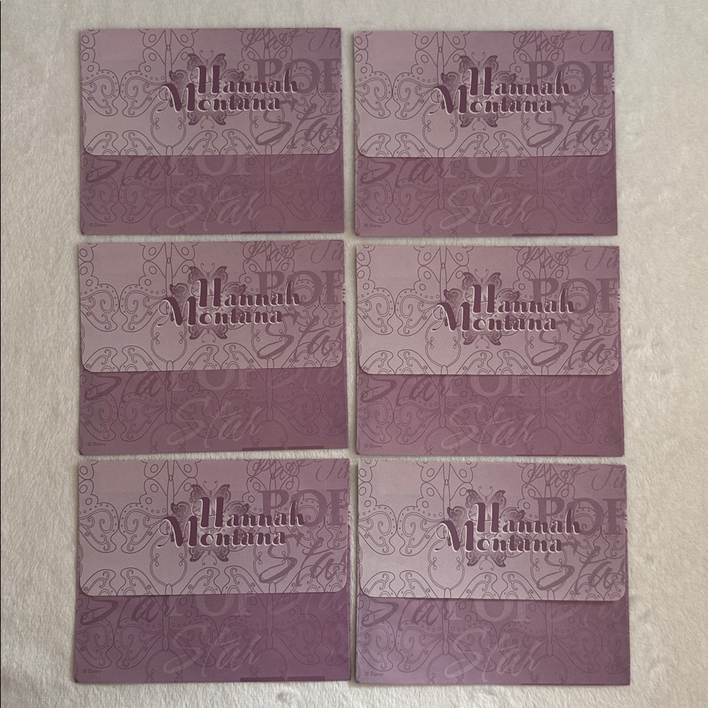 {NEW} Disney | 2009 Hannah Montana Photo Note Cards & Envelopes Set of 6 - Picture 8 of 15
